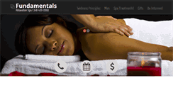 Desktop Screenshot of fundamentalsspa.com